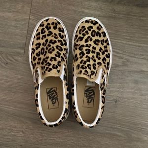 Vans Slip On Cheetah Print Women’s 6